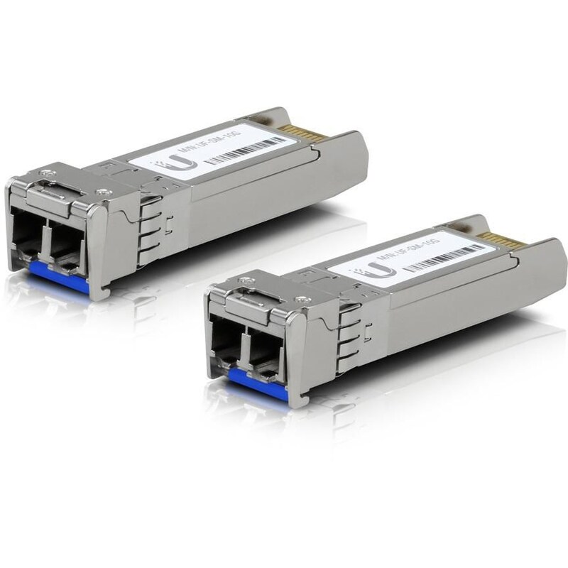 Ubiquiti SFP+ Singlemode-Duplex-Glasfaser Transceiver Module 10G - 10000m 2er