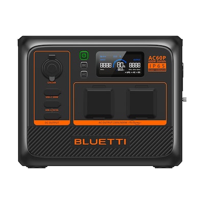 BLUETTI Portable Power Station AC60P-Black-EU 22.5 Ah
