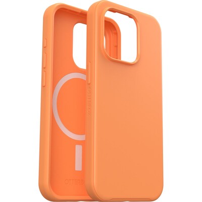 Kabel PRO günstig Kaufen-OtterBox Symmetry MagSafe Apple iPhone 15 Pro Orange. OtterBox Symmetry MagSafe Apple iPhone 15 Pro Orange <![CDATA[• Passend für iPhone 15 Pro • 50 % aus recyceltem Plastik • Kompatibel mit kabellosem Aufladen • Otterbox zertifizierter Sturzschu