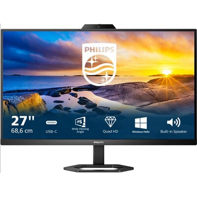 Philips 27E1N5600HE 68,6cm (27") QHD IPS Monitor 16:9 HDMI/DP/USB-C PD65W Webcam