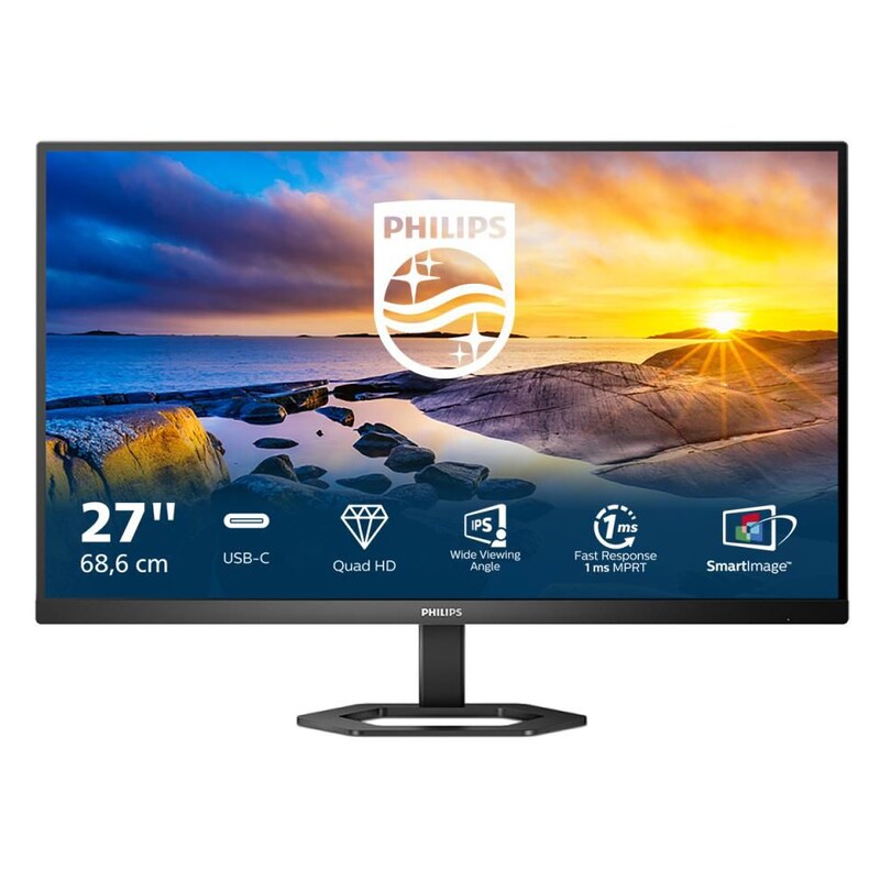 Philips 27E1N5600AE 68,6cm (27") QHD IPS Monitor 16:9 HDMI/DP/USB-C PD65W 75Hz