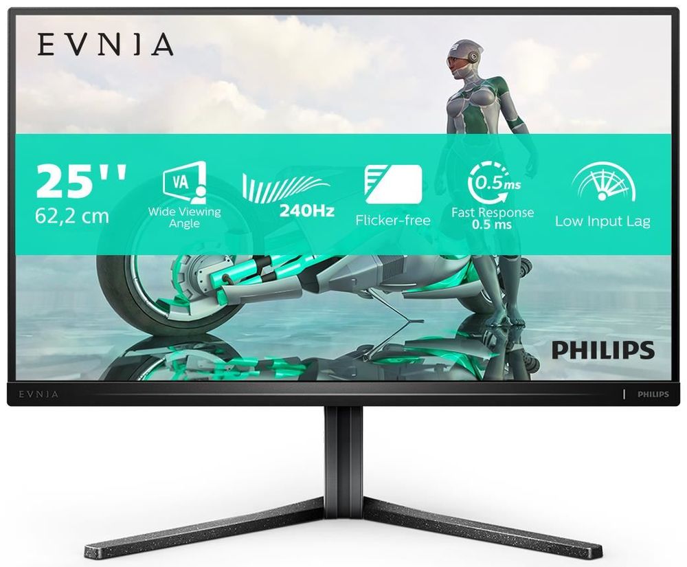 Philips Evnia 25M2N3200W 62,2cm (24,5&quot;) FHD VA Gaming Monitor 16:9 HDMI/DP 240Hz