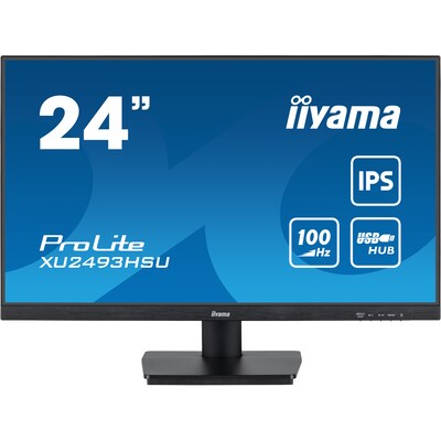 iiyama ProLite XU2493HSU-B6 60,5cm (23,8") FHD IPS Monitor HDMI/DP/USB 100Hz