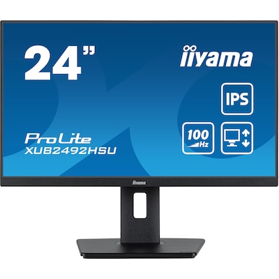 auf HDMI günstig Kaufen-iiyama ProLite XUB2492HSU-B6 60,5cm (23,8") FHD IPS Monitor HDMI/DP/USB 100Hz. iiyama ProLite XUB2492HSU-B6 60,5cm (23,8") FHD IPS Monitor HDMI/DP/USB 100Hz <![CDATA[• Energieeffizienzklasse: D • Größe: 60,5 cm (23,8 Zoll) 16:9, Auflösung: 