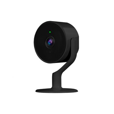 HD WLAN günstig Kaufen-Hombli smarte indoor Kamera schwarz. Hombli smarte indoor Kamera schwarz <![CDATA[• WLAN IP Sicherheitskamera, FHD 1080p • Nachtsicht, Gegensprechfunktion • 2-Wege Audio, Bewegungserkennung • arbeitet mit Alexa & Google Assistant • Fernsteuerung