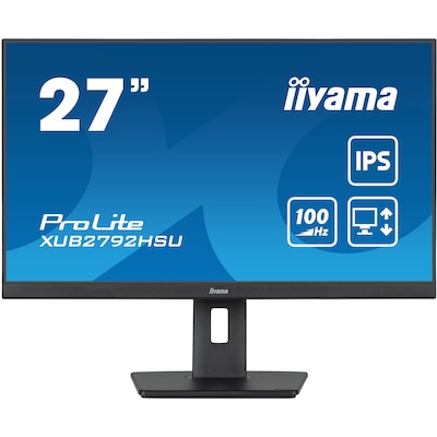 Lite Pro günstig Kaufen-iiyama ProLite XUB2792HSU-B6 68,6cm (27") FHD IPS Monitor HDMI/DP/USB 100Hz. iiyama ProLite XUB2792HSU-B6 68,6cm (27") FHD IPS Monitor HDMI/DP/USB 100Hz <![CDATA[• Energieeffizienzklasse: E • Größe: 68,6 cm (27 Zoll) 16:9, Auflösung: 1.920x