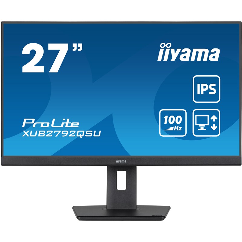 IP 40 günstig Kaufen-iiyama ProLite XUB2792QSU-B6 68,6cm (27") QHD IPS Office Monitor 16:9 HDMI/DP/USB 100Hz. iiyama ProLite XUB2792QSU-B6 68,6cm (27") QHD IPS Office Monitor 16:9 HDMI/DP/USB 100Hz <![CDATA[• Energieeffizienzklasse: F • 68.6 cm (27 Zoll), 2560 x 1440 