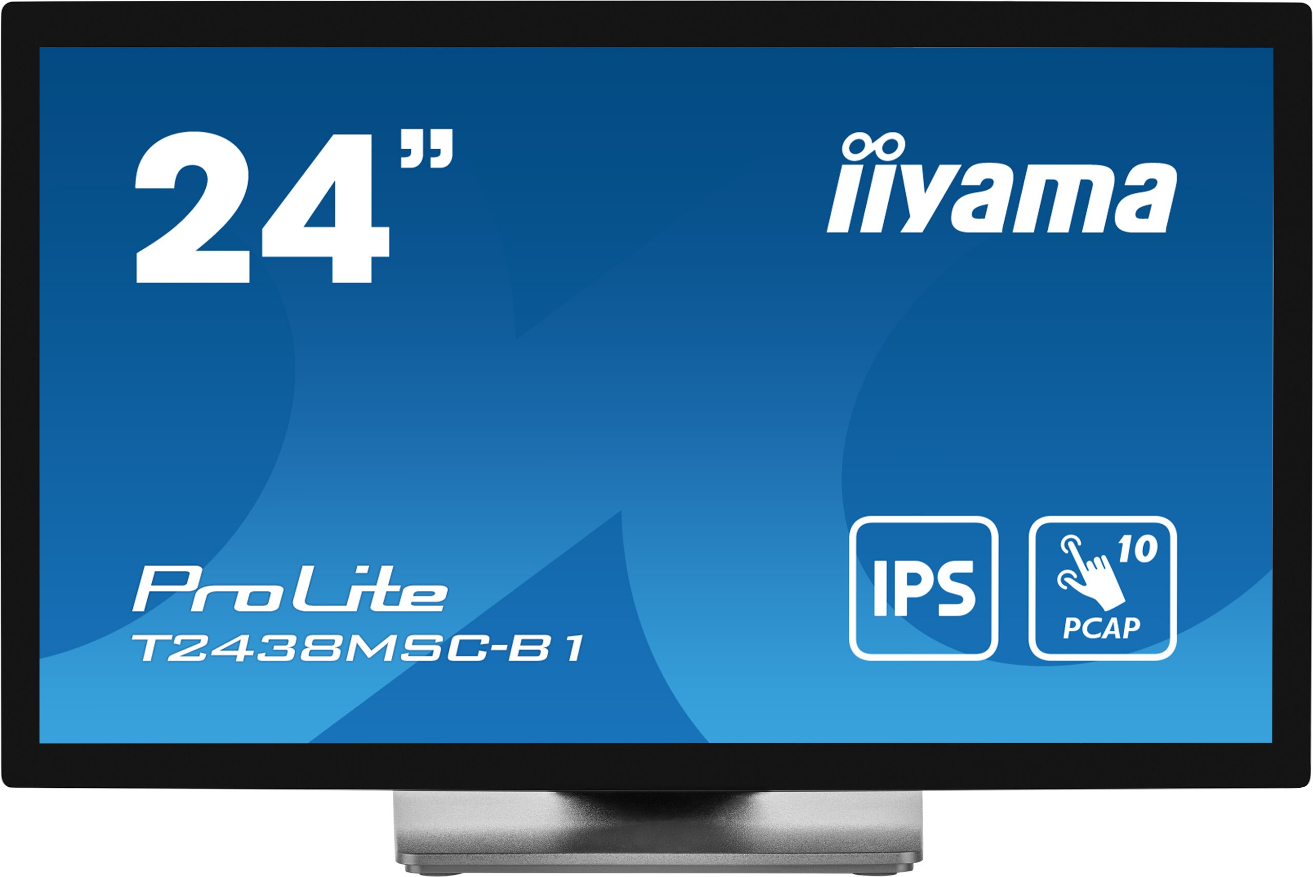 iiyama ProLite T2438MSC-B1 60,5cm (23,8&quot;) FHD IPS Multitouch-Monitor HDMI/DP/USB