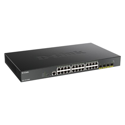 SG Fun günstig Kaufen-D-Link DGS-1250-28XMP/E 28-Port Smart Managed PoE+. D-Link DGS-1250-28XMP/E 28-Port Smart Managed PoE+ <![CDATA[• Ausgestattet mit der D-Link Green Technologie und Smart Lüftern • Intuitives Management und verbesserte Sicherheitsfunktionen • 24x Gb