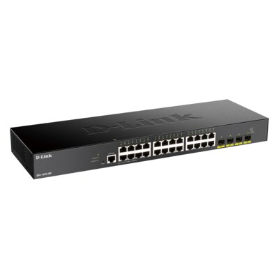 Ich und günstig Kaufen-D-Link DGS-1250-28X/E 28-Port Smart Managed Gigabit. D-Link DGS-1250-28X/E 28-Port Smart Managed Gigabit <![CDATA[• Ausgestattet mit der D-Link Green Technologie und Smart Lüftern • Intuitives Management und verbesserte Sicherheitsfunktionen • 24x 