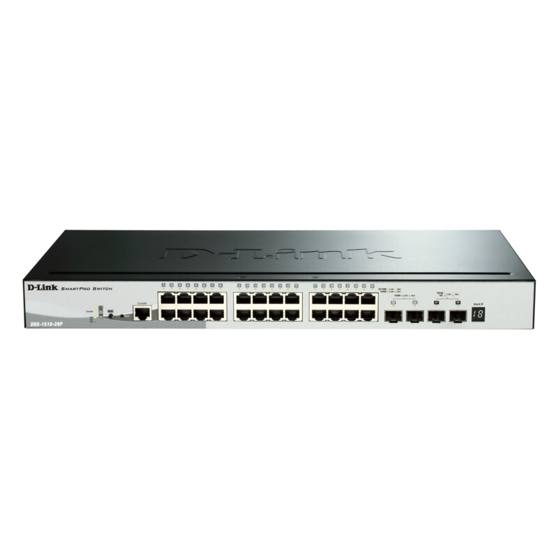 D-Link DGS-1510-28P/E 28-Port Managed PoE Gigabit