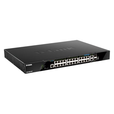 Netzteil AC günstig Kaufen-D-Link DGS-1520-28MP Stackable Switch Smart Managed. D-Link DGS-1520-28MP Stackable Switch Smart Managed <![CDATA[• 24x GbE (1000Base-T), 4x 2.5GbE (2.5GBase-T), 2x 10GbE (10GBase-T) • 2x SFP+ • Managed, Rackmountfähig • Internes Netzteil • 20x