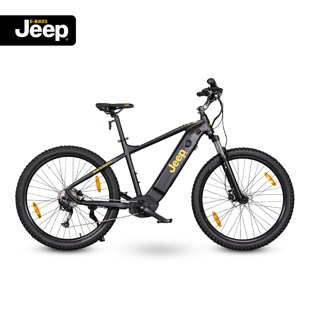 Jeep Mountain E-Bike MHM 7010 27,5&quot; schwarz