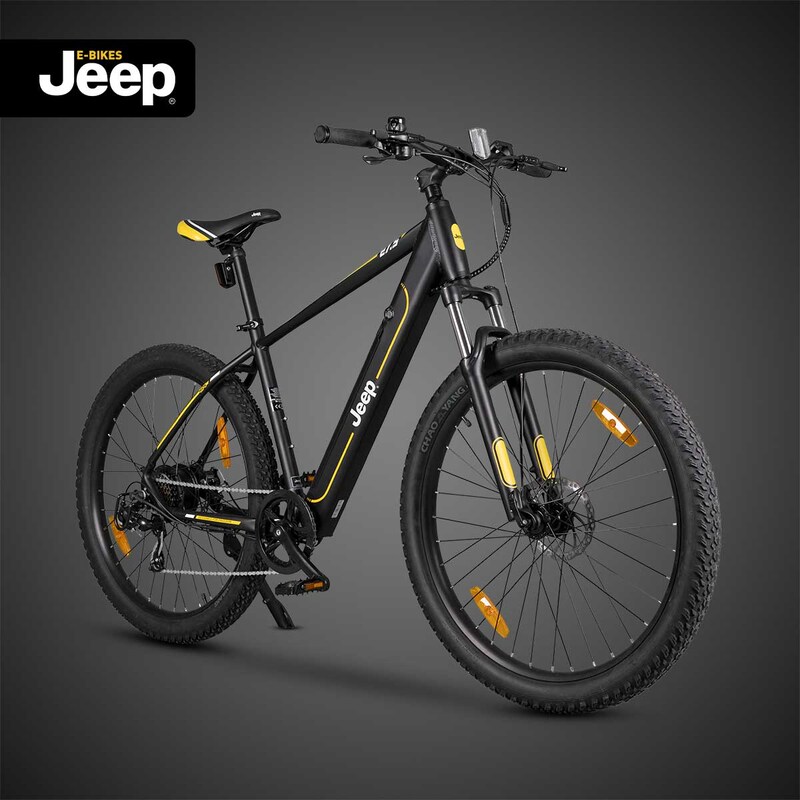 Jeep Mountain E-Bike MHR 7000 Größe L 27,5" schwarz