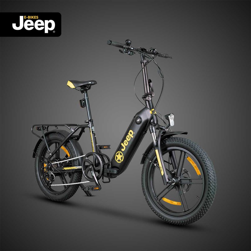 Jeep Fold E-Bike FR 7000  20" schwarz