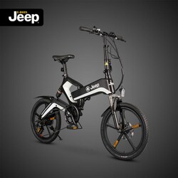 Jeep Fold E-Bike FFR 7050 20&quot; schwarz/wei&szlig;