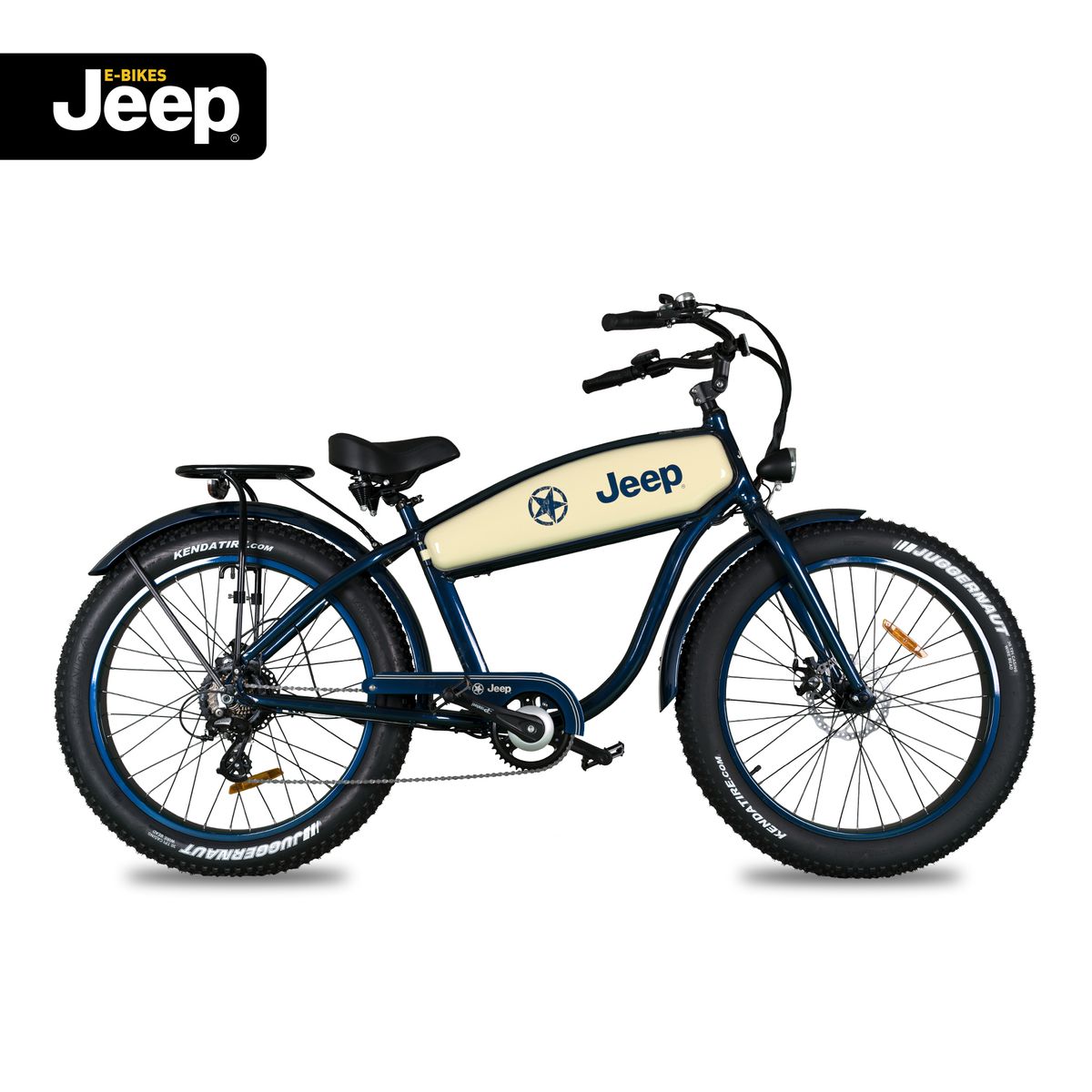 Jeep Cruise E-Bike CR 7005 26&quot; blau/creme