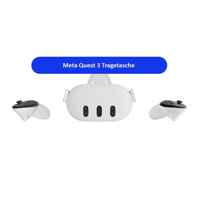 inkl.Tragetasche günstig Kaufen-Meta Quest 3 Tragetasche. Meta Quest 3 Tragetasche <![CDATA[• Entwickelt für Meta Quest 3 • Gewicht: 674 g • Alle Zubehörteile, Kabel, Controller und Quest 3 passen in das Case Hinweis: Es handelt sich um einen Zubehörartikel. Die abgebildete Bri