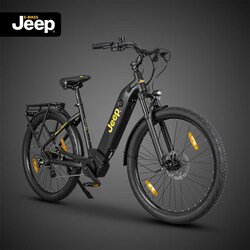 Jeep SUV E-Bike ULM 7000 27,5&quot; schwarz