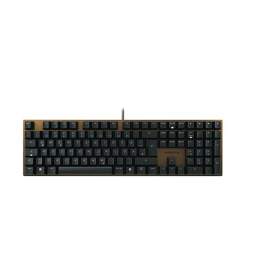 CHERRY KC 200 MX - MX2A Red/Linear - Kabelgebundene Tastatur, Schwarz/Bronze