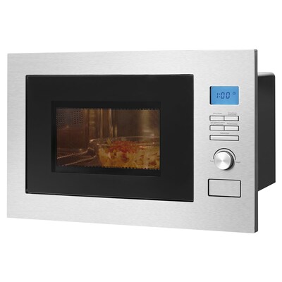 Image of Bomann MWG 3001 H EB 25L Rahmenlos Einbaumikrowelle Grill & HL inox