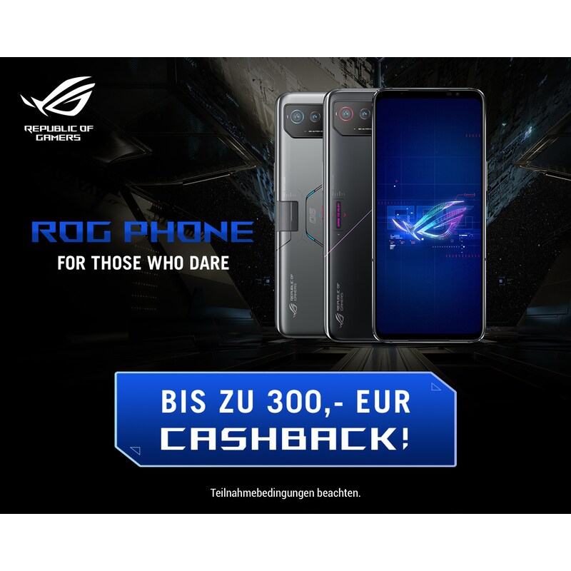 ASUS ROG Phone 6D Ultimate 5G 16/512GB space grey Android 12.0 Smartphone