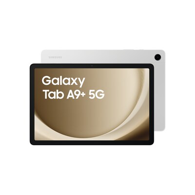 Samsung GALAXY Tab A9+ X216B 5G 64GB silber Android 13.0 Tablet