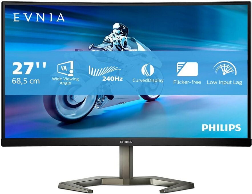 Philips Evnia 27M1C5200W 68,5cm (27&quot;) FHD VA Curved Monitor 16:9 HDMI/DP 240Hz