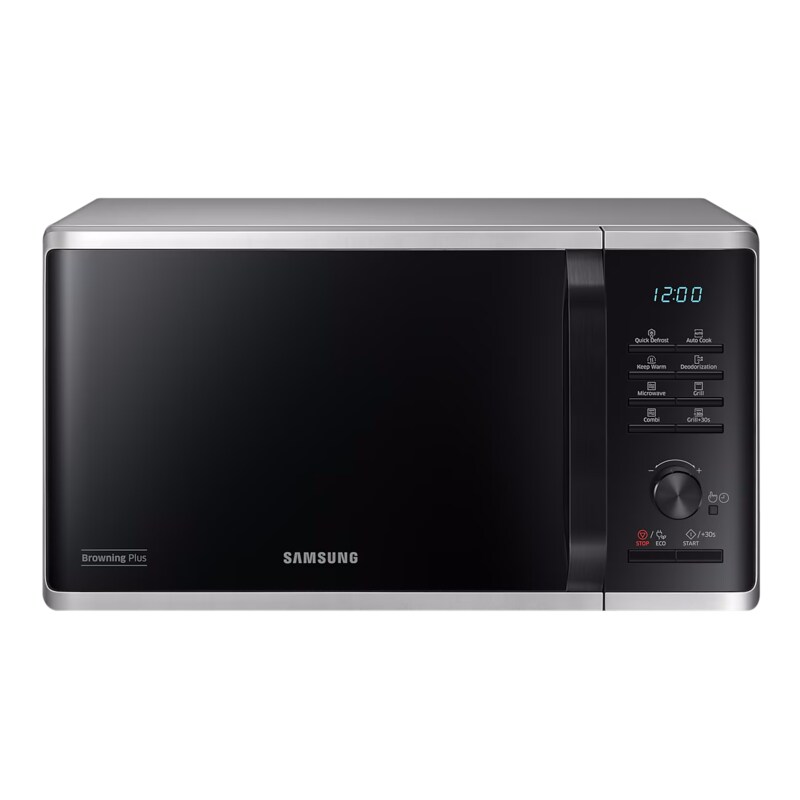 Samsung MS23K3515AS/EG Solo Mikrowelle 23L mit Grillfunktion