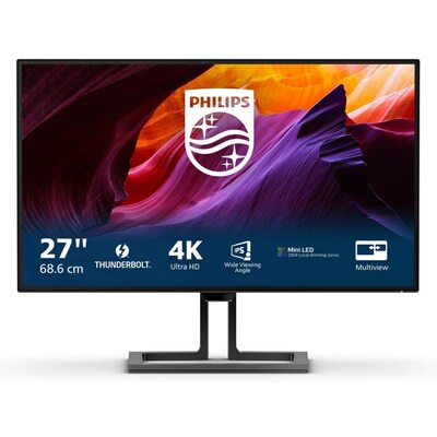 Philips  Brilliance 27B1U7903 68,6cm(27″) 4K IPS-QD Monitor 16:9 HDMI/DP/TB PD90W | 08712581799632
