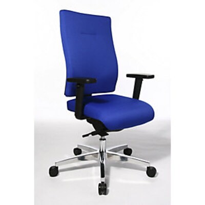 to go günstig Kaufen-Topstar Bürodrehstuhl PROFI STAR 15, ergonomische Rückenlehne, blau. Topstar Bürodrehstuhl PROFI STAR 15, ergonomische Rückenlehne, blau <![CDATA[• Höhenverstellbare Rückenlehne • Ergonomische Ausformung im Lendenwirbelbereich 