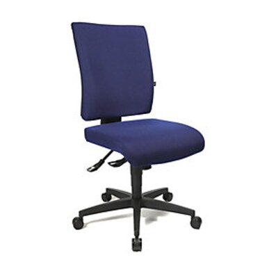 Top RT günstig Kaufen-Topstar Bürodrehstuhl COMFORT, Höhenverstellbare Rückenlehne, Bezug royalblau. Topstar Bürodrehstuhl COMFORT, Höhenverstellbare Rückenlehne, Bezug royalblau <![CDATA[• Kubische Rückenlehne. • Flachsitz mit Knierolle. •