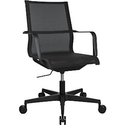 Sit N günstig Kaufen-Topstar Bürodrehstuhl SITNESS LIFE 40, mit Armlehnen und SITNESS-Gelenk, schwarz. Topstar Bürodrehstuhl SITNESS LIFE 40, mit Armlehnen und SITNESS-Gelenk, schwarz <![CDATA[• Durchgehender Kunststoffrahmen mit selbsttragendem Netzbezug. • Erg