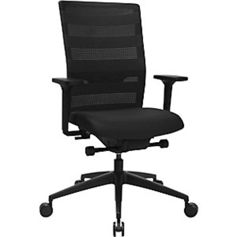 Topstar Bürodrehstuhl SITNESS AirWork, mit verstellbaren Armlehnen, schwarz