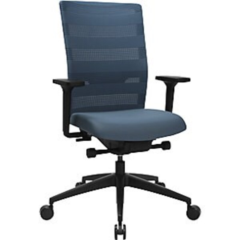 Topstar Bürodrehstuhl SITNESS AirWork, mit verstellbaren Armlehnen, petrol