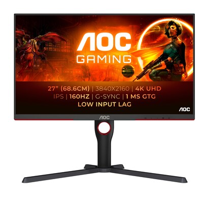 Ami go  günstig Kaufen-AOC AGON U27G3X 68,6cm (27") 4K IPS Gaming Monitor 16:9 HDMI/DP 160Hz 1ms Sync. AOC AGON U27G3X 68,6cm (27") 4K IPS Gaming Monitor 16:9 HDMI/DP 160Hz 1ms Sync <![CDATA[• Energieeffizienzklasse: G • Größe: 68,6 cm (27 Zoll) 16:9, Auflösung: 