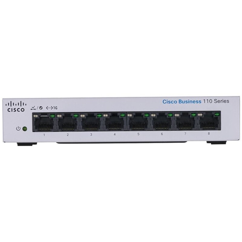 Cisco CBS110-8PP-D-EU Business 110 Series unmanaged Switch