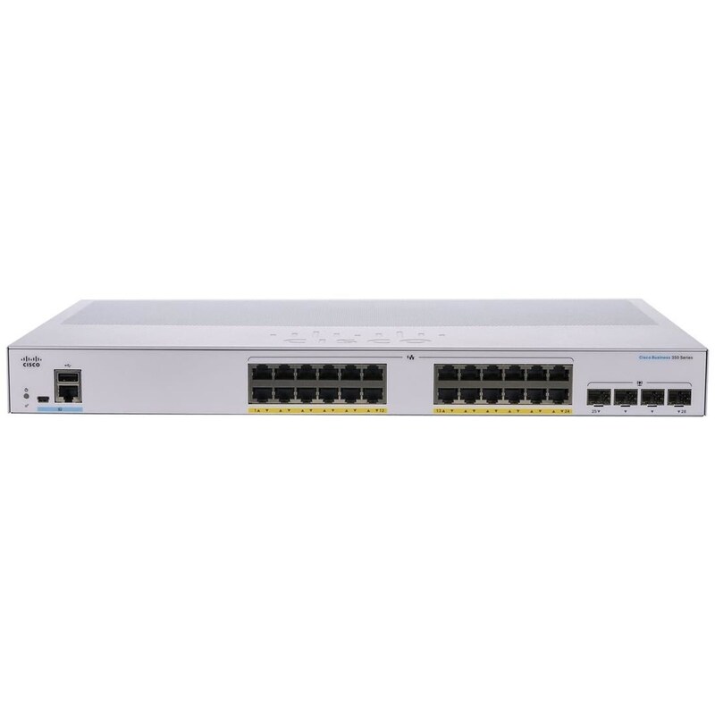 Cisco  CBS350-24P-4X-EU Business 350 Series Managed Switch