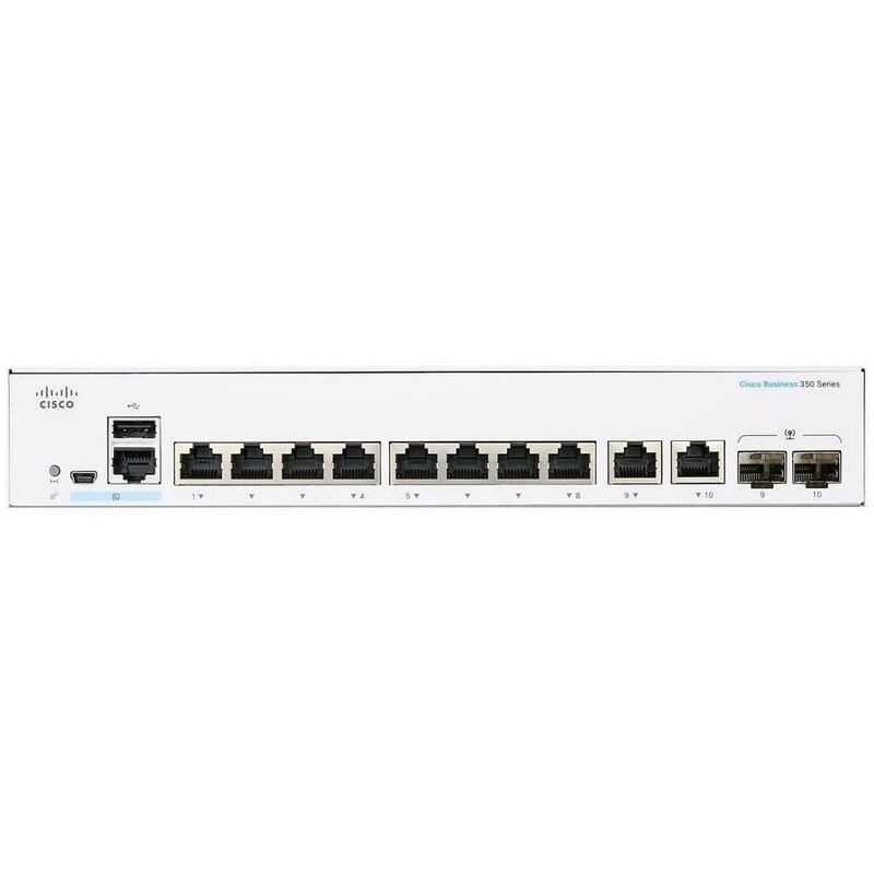 Cisco CBS350-8FP-E-2G-EU Business 350 Series Managed Switch