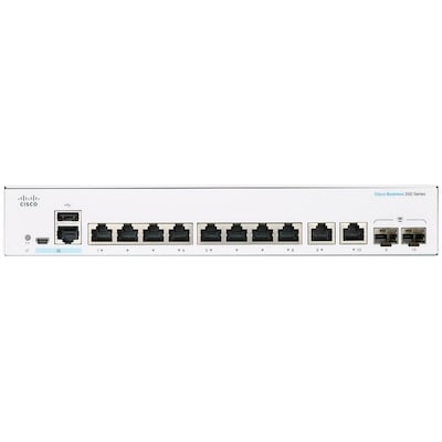 50 x günstig Kaufen-Cisco CBS350-8P-2G-EU Business 350 Series Managed Switch. Cisco CBS350-8P-2G-EU Business 350 Series Managed Switch <![CDATA[• 8x GbE (1000Base-T), 2x Combo-Ports (RJ-45 / SFP 1GBs) • 8 PoE+ Ports (max. 30 W je Port), 67 W Budget • Rackfähig (1HE), 