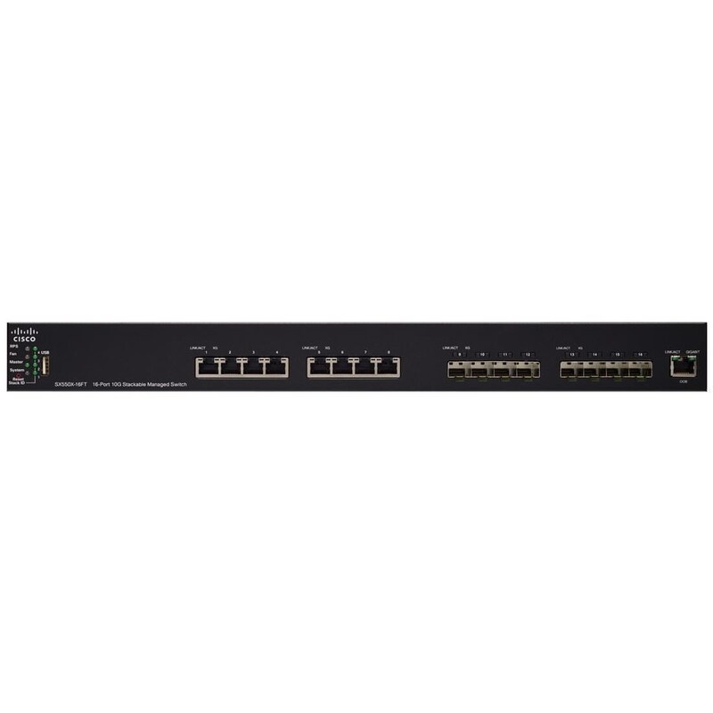 Cisco SX550X-16FT-K9-EU Business 550X Series Managed Switch