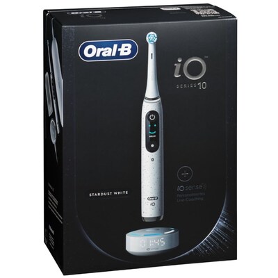 Stardust günstig Kaufen-Oral-B iO Series 10 Elektrische Zahnbürste stardust white. Oral-B iO Series 10 Elektrische Zahnbürste stardust white <![CDATA[• 3D rotierend-pulsierend • Geschwindigkeit: • 7 Putzmodi • 2-Minuten-Timer, Andruckkontrolle • Oral-B – di