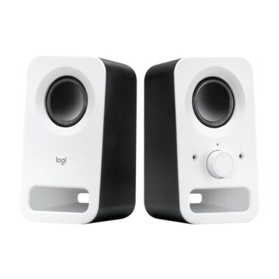 Logitech Z150 PC-Stereo-Lautsprechersystem weiß