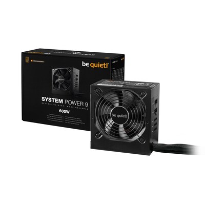 120 x günstig Kaufen-be quiet! System Power 9 CM 600 Watt ATX 2.51 (120mm Lüfter). be quiet! System Power 9 CM 600 Watt ATX 2.51 (120mm Lüfter) <![CDATA[• System Power 9 CM 600W, Hervorragende Effizienz • geräuschoptimierter be quiet! Lüfter - 120mm • Vier P