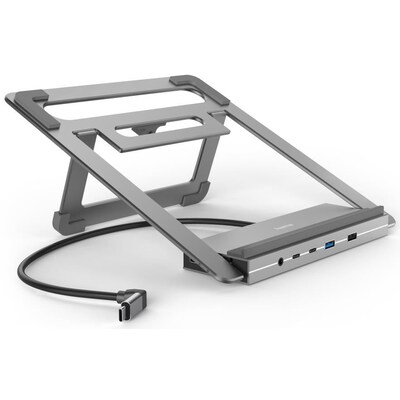 zu B günstig Kaufen-Hama USB-C-Docking-Station Connect2Office Stand, Notebook-Halterung, 12 Ports. Hama USB-C-Docking-Station Connect2Office Stand, Notebook-Halterung, 12 Ports <![CDATA[• Unterstützt duales 4K-Ultra HD-Monitor-Video • USB-C-Leistung bis zu 100 W • 3,5