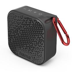 Hama Bluetooth-Lautsprecher Pocket 2.0, wasserdicht, 3,5 W, Schwarz