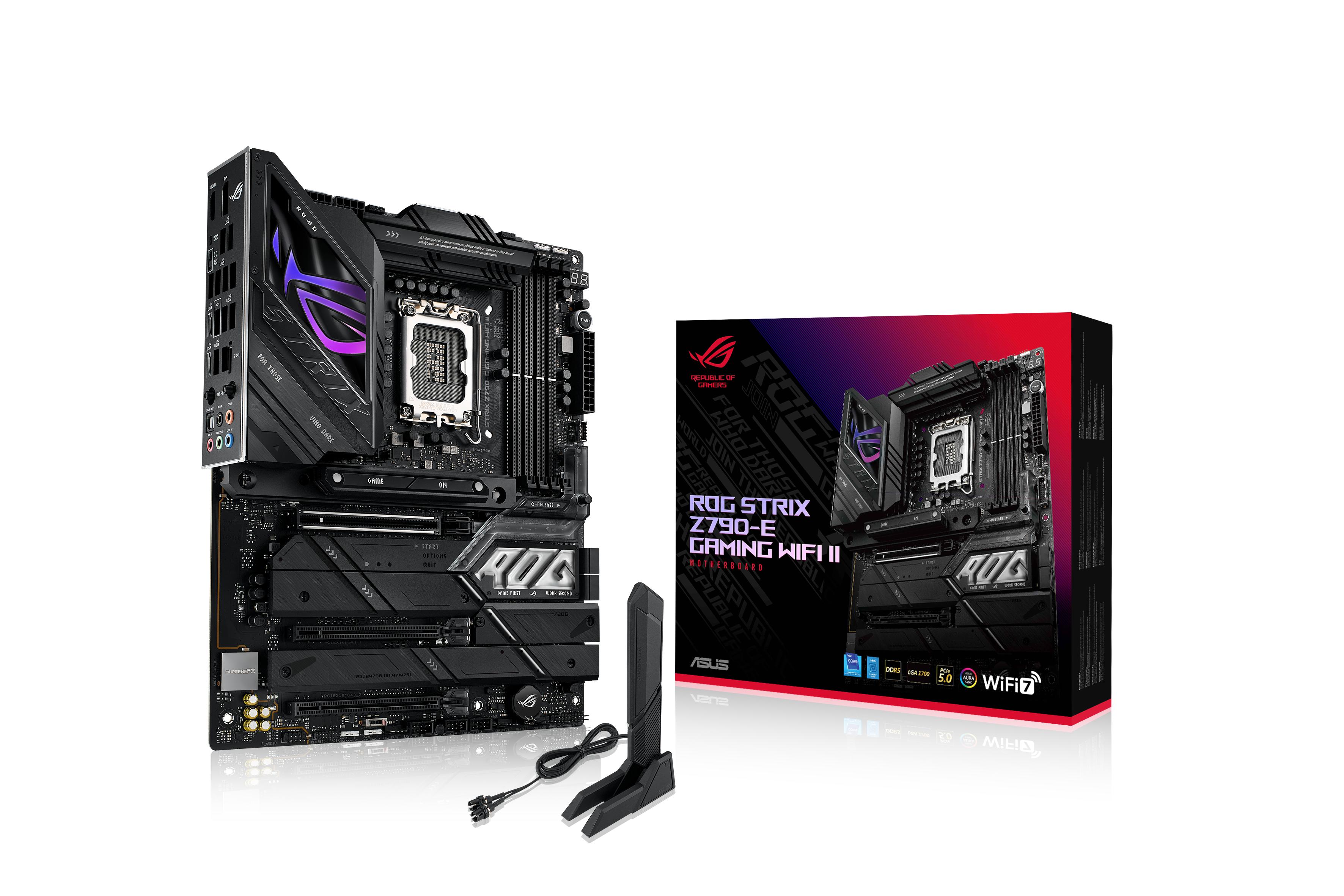 ASUS ROG STRIX Z790-E GAMING WIFI II ATX Mainboard Sockel 1700