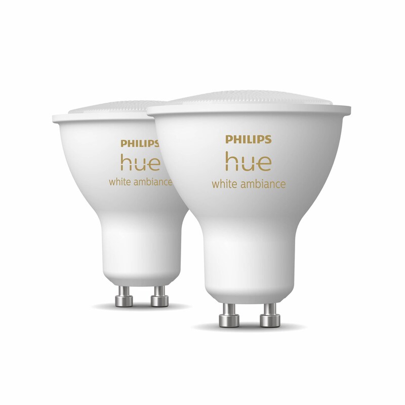 Philips Hue White Ambiance GU10 Doppelpack 2x350lm