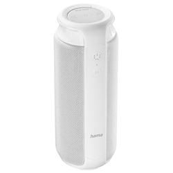 Hama Bluetooth-Lautsprecher Pipe 2.0, spritzwassergesch&uuml;tzt, 24W, Wei&szlig;