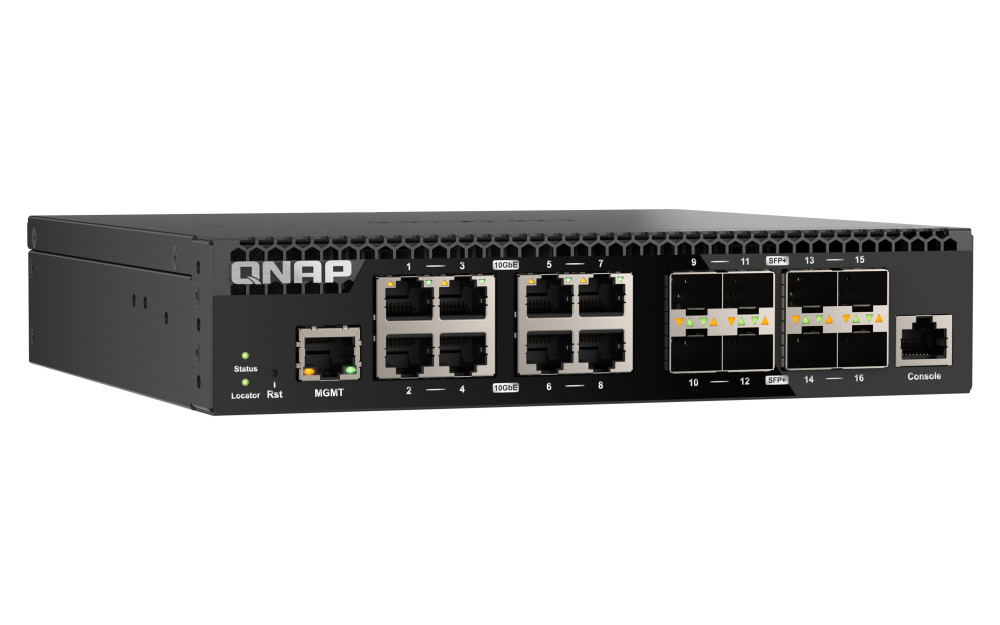 QNAP QSW-M3216R-8S8T 10 GbE Switch Managed 16-Port